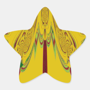 Yellow Star Sticker