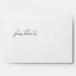 Yellow Stars Envelope