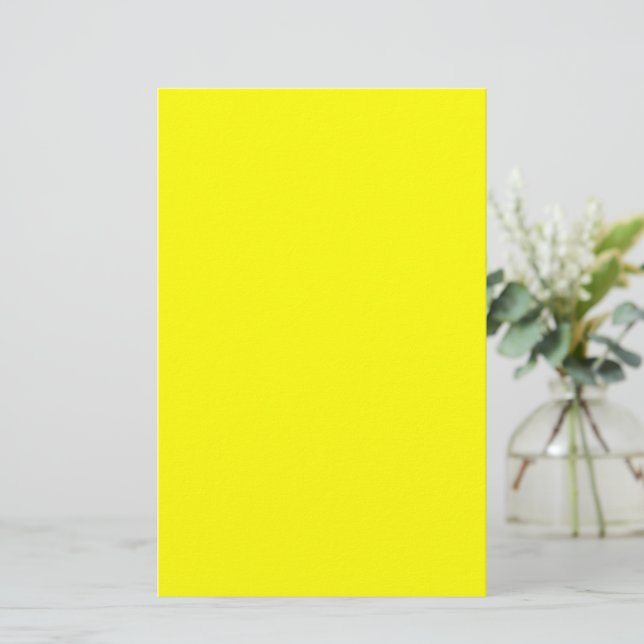 Yellow Stationery (Standing Front)