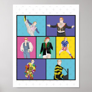 Yellow Sticker Poster