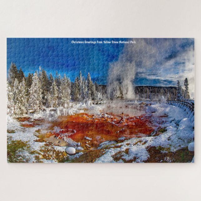 Yellow Stone National Park . Jigsaw Puzzle (Horizontal)