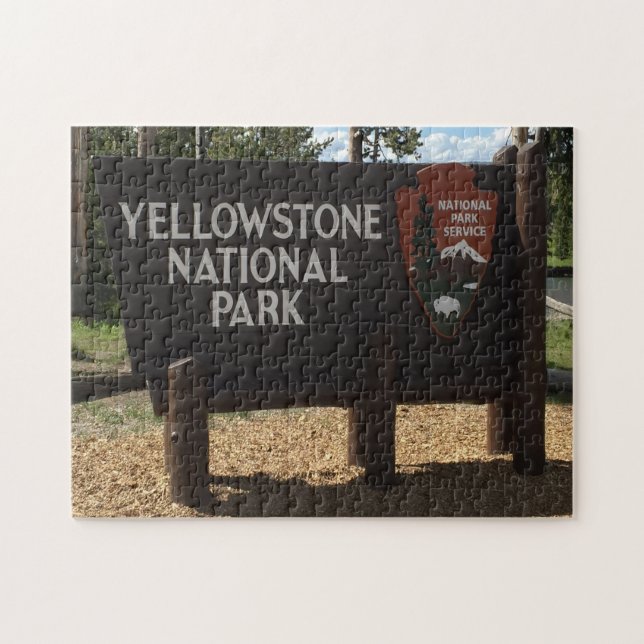 Yellow Stone National Park. Jigsaw Puzzle (Horizontal)