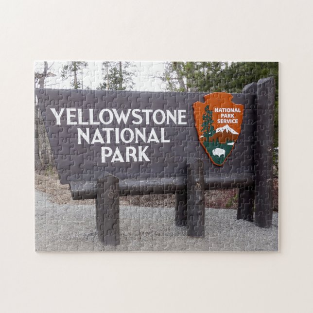 Yellow Stone National Park. Jigsaw Puzzle (Horizontal)