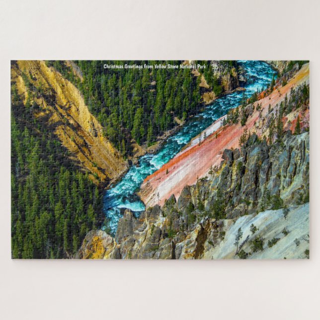 Yellow Stone National Park . Jigsaw Puzzle (Horizontal)