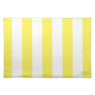 Yellow Stripes Cloth Placemat