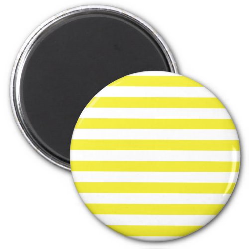 Yellow Stripes Magnet