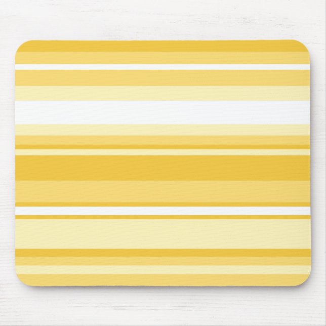 Yellow stripes mouse pad (Front)