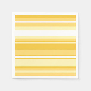 Yellow stripes napkins