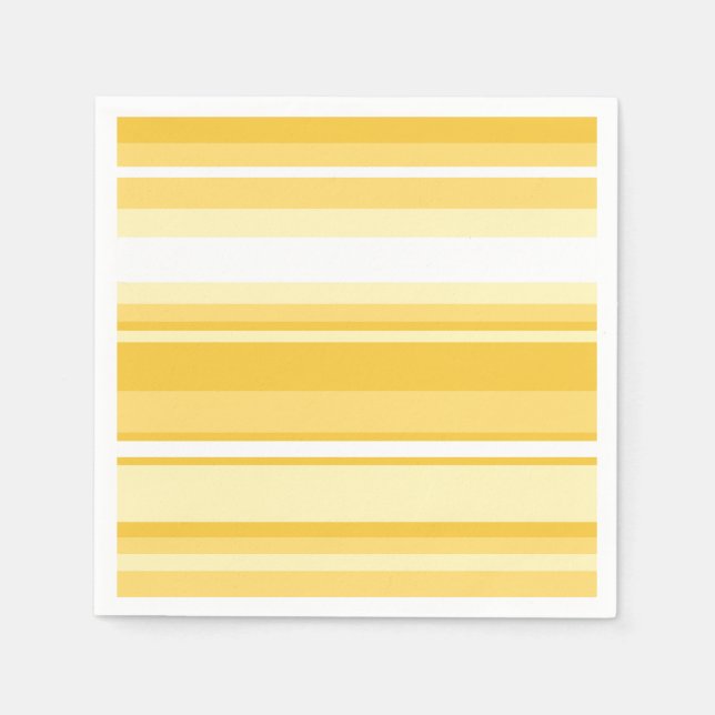 Yellow stripes napkins (Front)