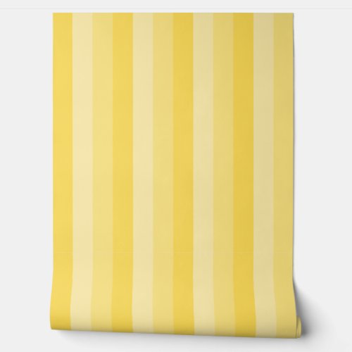 Yellow Stripes Wallpaper