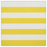 Yellow Stripes, White Stripes, Striped Pattern Fabric