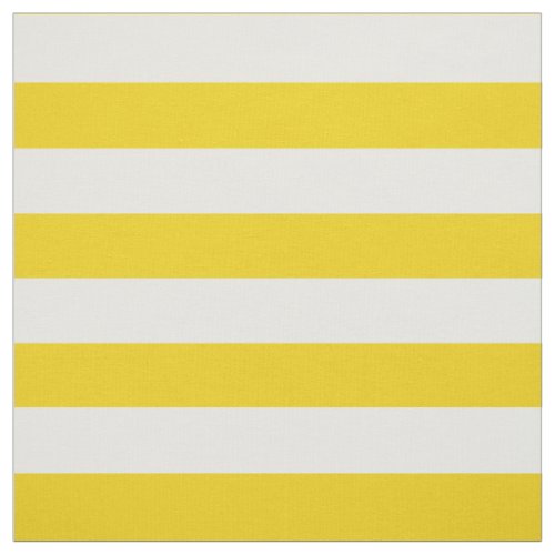 Yellow Stripes White Stripes Striped Pattern Fabric