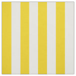 Yellow Stripes, White Stripes, Striped Pattern Fabric