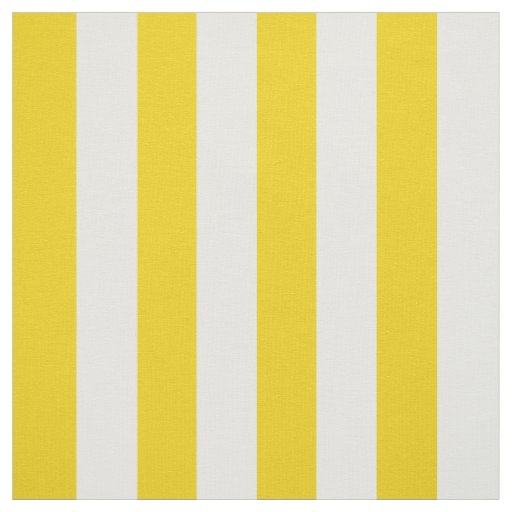 Yellow Stripes, White Stripes, Striped Pattern Fabric