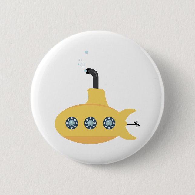 Yellow Submarine Button (Front)