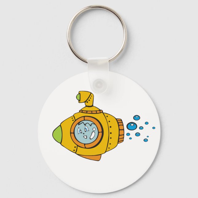 Yellow Submarine Keychain (Front)