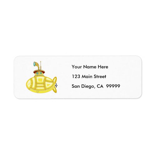 Yellow Submarine Label