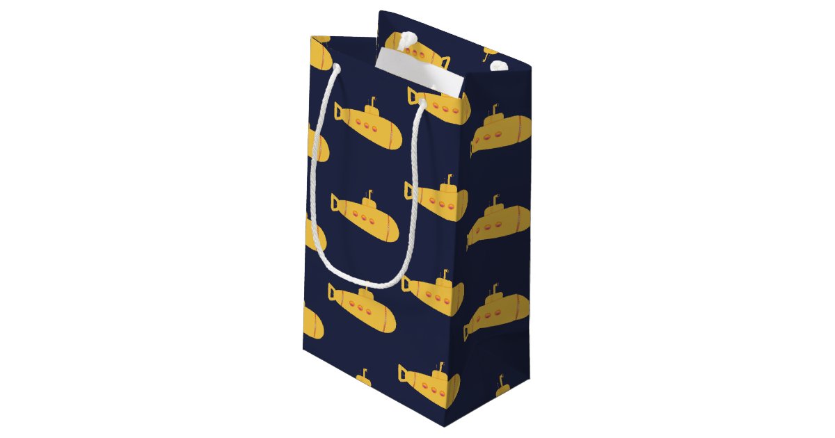 Yellow Submarine Small Gift Bag Zazzle