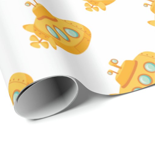 Yellow Submarine Wrapping Paper Zazzle