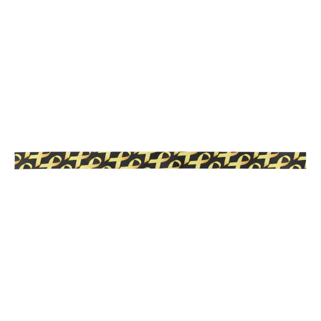 Yellow Suicide Prevention Ribbon (Front)