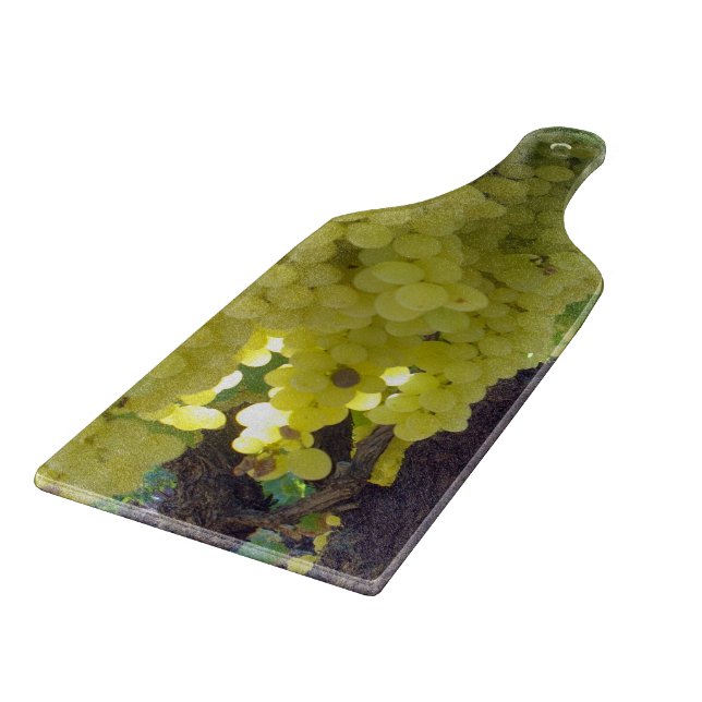 Yellow Sultana Grapes, Cutting Board (Corner)