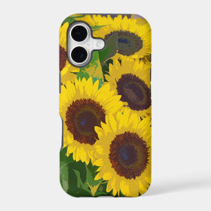 Yellow summer sunflowers iPhone 17 case