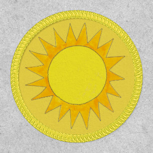 Yellow Summer Sunshine Beach Rays Sunny Day Sun Patch