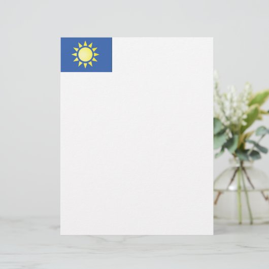 Yellow Sun Letterhead (Standing Front)