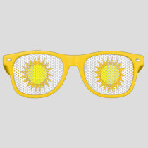 Yellow Sun Sunshine Sunny Suns Beach Party Shades