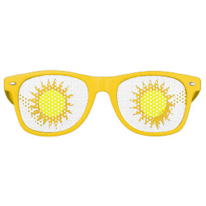 Yellow Sun Sunshine Sunny Suns Beach Party Shades