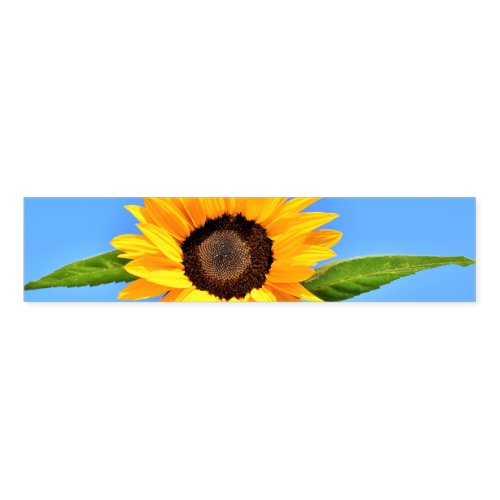 Yellow Sunflower Against Sun on Blue Sky _ Summer  Napkin Bands