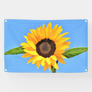 Yellow Sunflower Banner