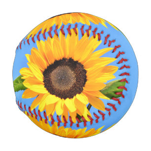 Yellow Sunflower Baseball