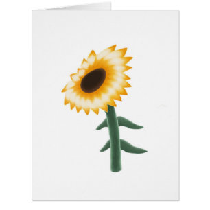 Yellow Sunflower  Cards