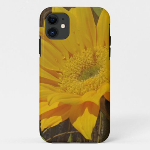 Yellow Sunflower iPhone 11 Case