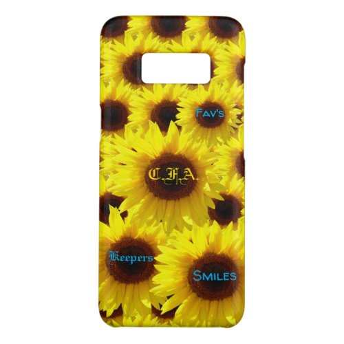  Yellow Sunflower  Case_Mate Samsung Galaxy S8 Case