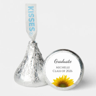 Yellow Sunflower Class of 2026 Graduation Party  Hershey®'s Kisses®