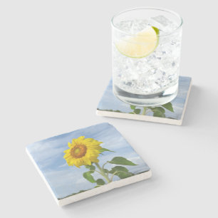Yellow Sunflower Coasters