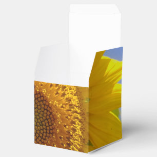 Yellow Sunflower Favor Boxes
