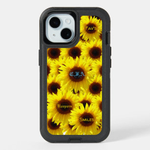 Yellow - Sunflower Fields  iPhone 15 Case