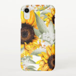 Yellow Sunflower Floral Rustic Fall Flower Iphone Xr Case at Zazzle