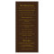 Yellow Sunflower Flower Brown Wedding Program