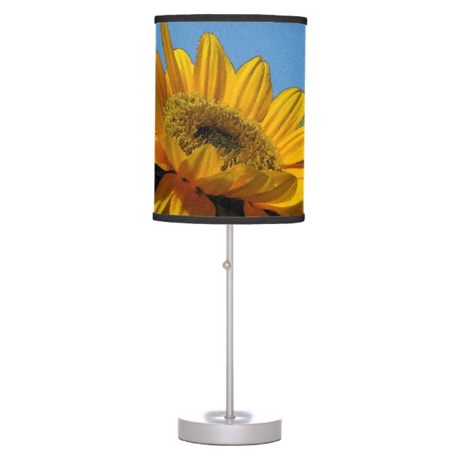 Yellow Sunflower for Ukraine Lamp