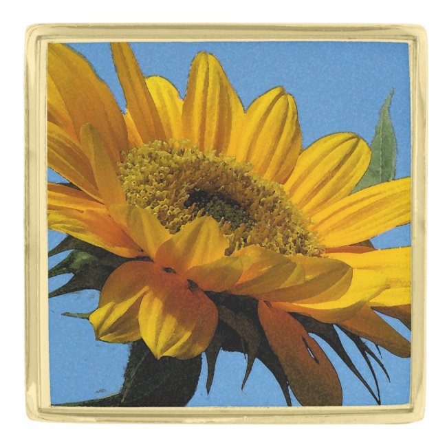 Yellow Sunflower for Ukraine Lapel Pin