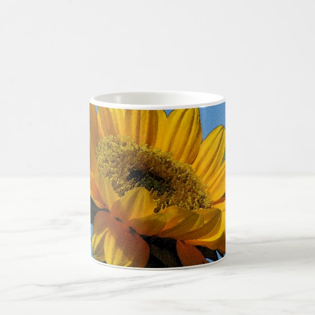 Yellow Sunflower for Ukraine Mug