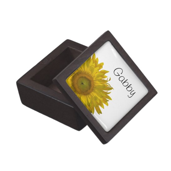 Yellow Sunflower Gift Box