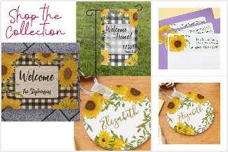Yellow Sunflower Home and Living Designs