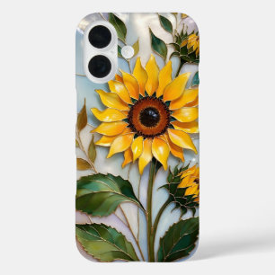 Yellow Sunflower iPhone Case Bright Floral Design