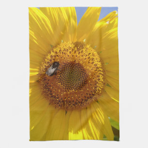Yellow Sunflower Kitchen Towel
