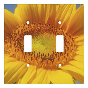 Yellow Sunflower Light Switch Cover